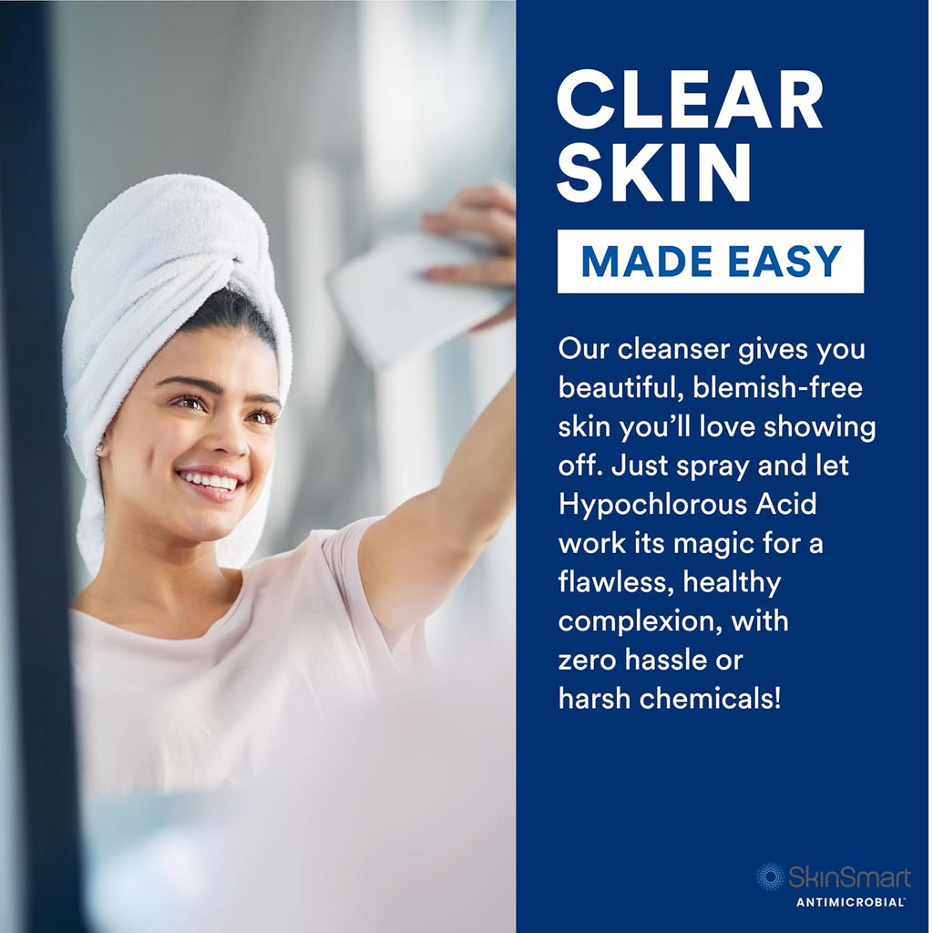 Hypochlorous Acid Facial Cleanser Spray for Breakouts